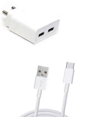 DAKRON Wall Charger Accessory Combo for Samsung Galaxy S10 Plus(White)
