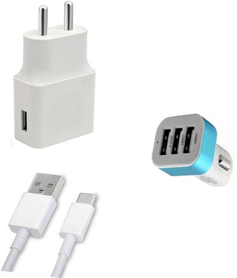 DAKRON Wall Charger Accessory Combo for Samsung Galaxy S10(Multicolor)