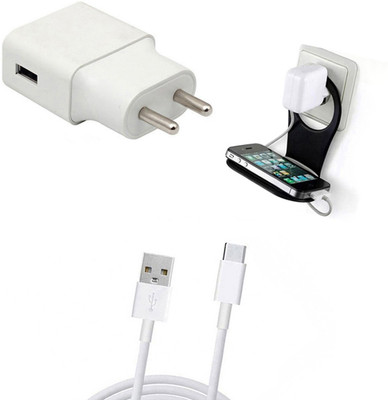 DAKRON Wall Charger Accessory Combo for Samsung Galaxy S10 Plus(Multicolor)