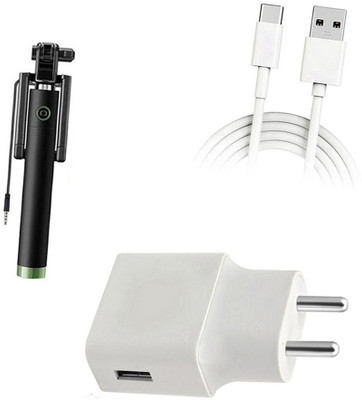SARVIN Wall Charger Accessory Combo for OPPO Reno(White)