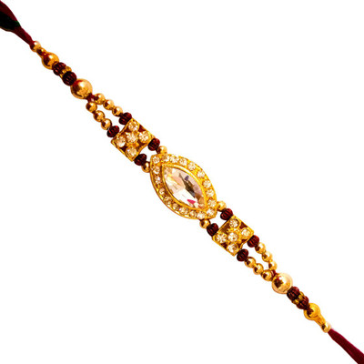 Dms Retail Bracelet Rakhisc021 NA Rakhi  Set(1 Rakhi With ROLI CHAWAL)