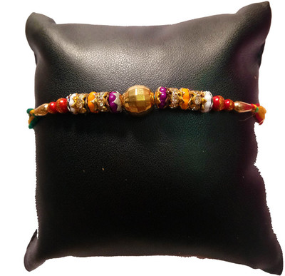 Dms Retail Bracelet Rakhisc04 Assorted Rakhi  Set(1 Rakhi)