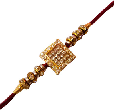 Dms Retail Bracelet Rakhisc031 NA Rakhi  Set(1 Rakhi With Roli Chawal)