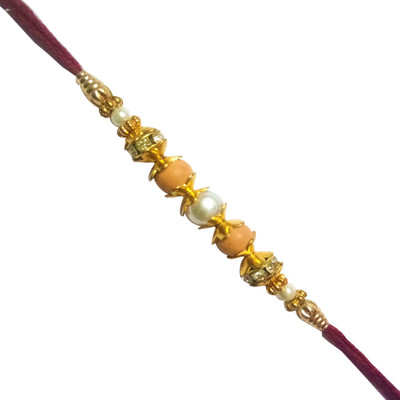 Dms Retail Bracelet Rakhisc044 NA Rakhi  Set(1 Rakhi With Roli Chawal)