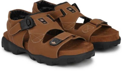 Admire fashion Men Sandals(Brown , 7)