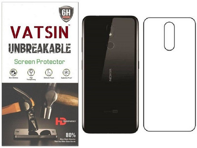 Vatsin Back Screen Guard for Nokia 4.2(Pack of 1)