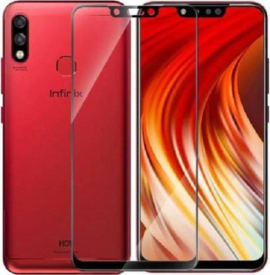 NewSelect Edge To Edge Tempered Glass for Infinix Hot 7, Infinix Hot 7 Pro(Pack of 1)