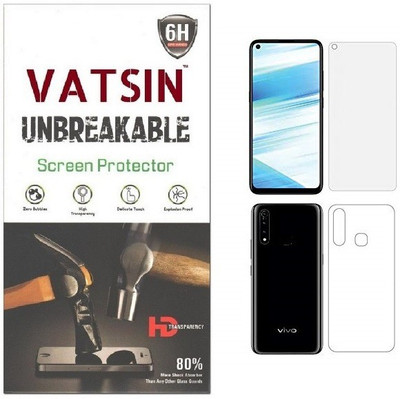 Vatsin Front and Back Screen Guard for Vivo Z1 Pro(Pack of 1)