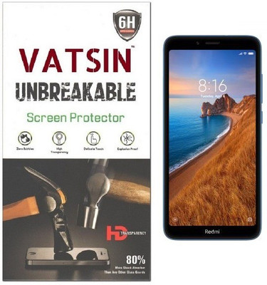 Vatsin Impossible Screen Guard for Redmi 7A(Pack of 1)