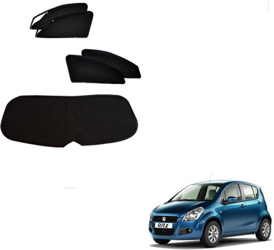 AuTO ADDiCT Side Window, Rear Window Sun Shade For Maruti Suzuki Ritz(Black)