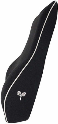 Grin Health Memory Foam Back Support, Backrest Cushion For Office Chair, Car Back / Lumbar Support(Black)