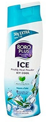 BOROPLUS Talc Prickly Heat Ice Sandal Powder, 150g(150 g)