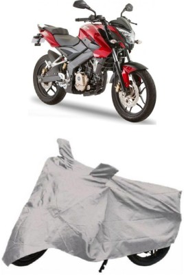 DgTrendz Two Wheeler Cover for Bajaj(Pulsar 200 NS DTS-i, Silver)