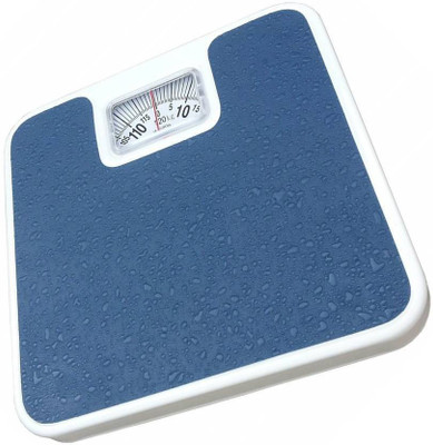 WDS Analog Weight Machine For Human Weight 120 Kg Capacity Weighing Scale(Blue)