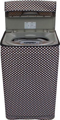 LITHARA Top Loading Washing Machine  Cover(Width: 66.04 cm, Brown, White)