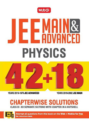 42 + 18 Years Chapterwise Solutions Physics for Jee (Adv + Main)(English, Paperback, unknown)