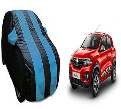 Frap Car Cover For Renault Kwid (With Mirror Pockets)(Blue, Blue)