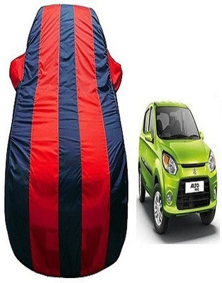 Frap Car Cover For Maruti Suzuki Alto 800 (With Mirror Pockets)(Red, Blue)