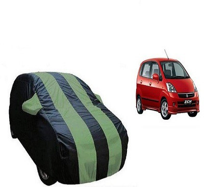 Frap Car Cover For Maruti Suzuki Zen (With Mirror Pockets)(Green, Blue, For 2006 Models)