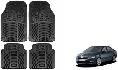 Auto Oprema Rubber Standard Mat For  Skoda Octavia(Black)