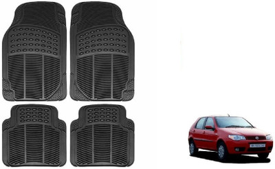 Auto Oprema Rubber Standard Mat For  Fiat Palio Stile(Black)