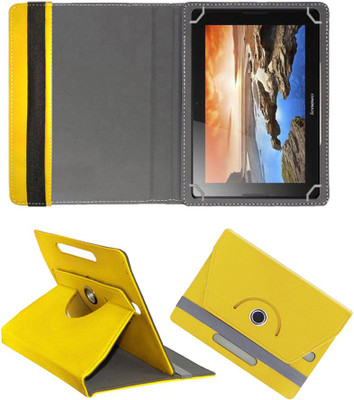 Fastway Flip Cover for Lenovo A10-70 A7600H(Yellow, Cases with Holder, Pack of: 1)