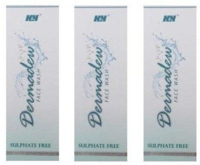 Dermadew  (100 ml*3) (Pack of 3) Face Wash(200 ml)