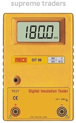 Meco DIT 99C Digital Multimeter(Yellow 2000 Counts)
