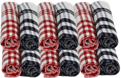 Ninki Fresh Cotton 630 GSM Face Towel(Pack of 12)
