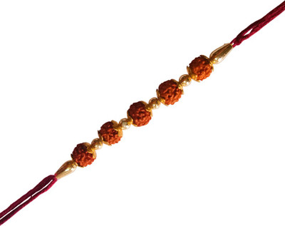 Dms Retail Rudraksh Rakhisc08 Assorted Rakhi  Set(1 Rakhi)