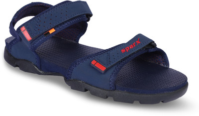 Sparx SS-119 Men Navy, Red Sandals