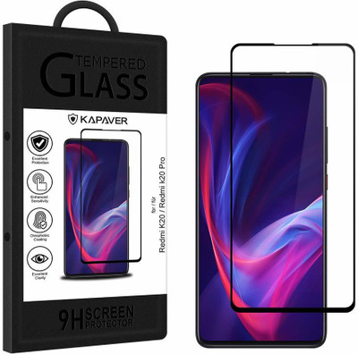 Kapaver Edge To Edge Tempered Glass for Mi K20, Mi K20 Pro(Pack of 1)