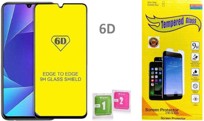 MT Guard Edge To Edge Tempered Glass for Nokia 6.1 Plus [5.8 Inch] (6D Full Glue Tempered Glass)(Pack of 1)