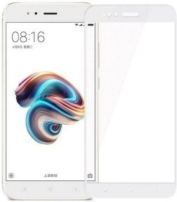 Frazil Edge To Edge Tempered Glass for Mi A1(Pack of 1)
