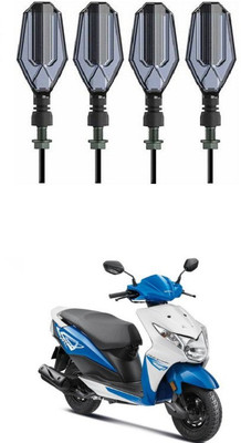 PRTEK Front, Side LED Indicator Light for Honda(Blue, Yellow)