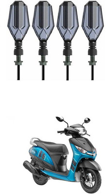 PRTEK Front, Side LED Indicator Light for Yamaha Alpha(Blue, Yellow)