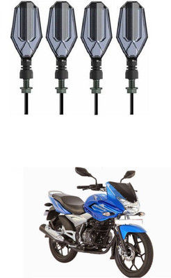PRTEK Front, Side LED Indicator Light for Bajaj Discover 150(Blue, Yellow)