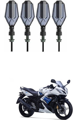 PRTEK Front, Side LED Indicator Light for Yamaha YZF R15 S(Blue, Yellow)