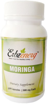 Erbzenerg Moringa 120 Capsules(500 mg)
