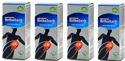 PANKAJAKASTHURI Body Pain Relief Liquid(4 x 100 ml)