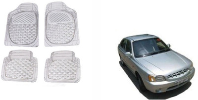 Auto Oprema Rubber Standard Mat For  Hyundai Accent Viva(Clear)