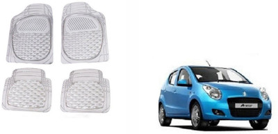 Auto Oprema Rubber Standard Mat For  Maruti Suzuki A-Star(Clear)