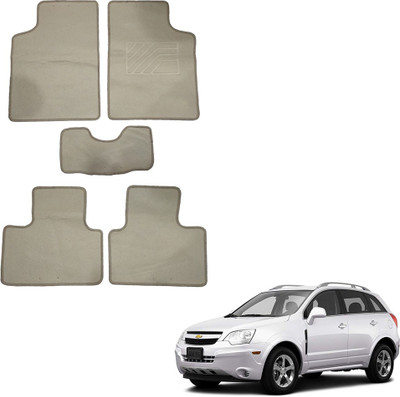 Oshotto Fabric Standard Mat For  Chevrolet Captiva(Beige)