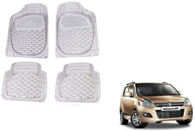 Auto Oprema Rubber Standard Mat For  Maruti Suzuki WagonR(Clear)