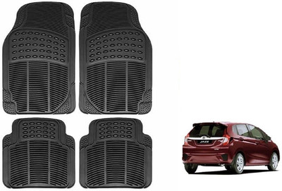 Auto Oprema Rubber Standard Mat For  Honda Jazz(Black)