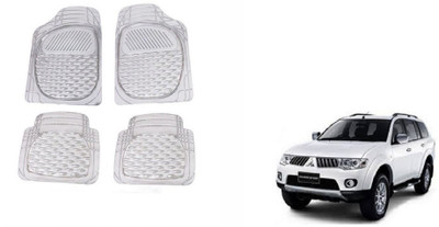 Auto Oprema Rubber Standard Mat For  Mitsubishi Pajero Sport(Clear)