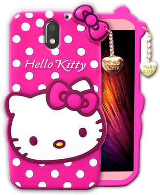 MV Back Cover for Motorola Moto E3 Power(Pink, Shock Proof, Silicon)