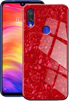 Trap Back Cover for Mi Redmi Note 7(Red, Grip Case)