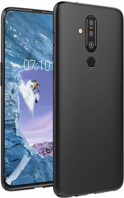 Craftech Back Cover for Nokia X71(Black, Flexible, Silicon, Pack of: 1)