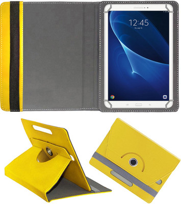 Fastway Flip Cover for Samsung Galaxy Tab A2 10.5"(Yellow, Cases with Holder)